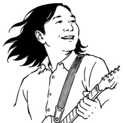 山下 達郎のイラスト